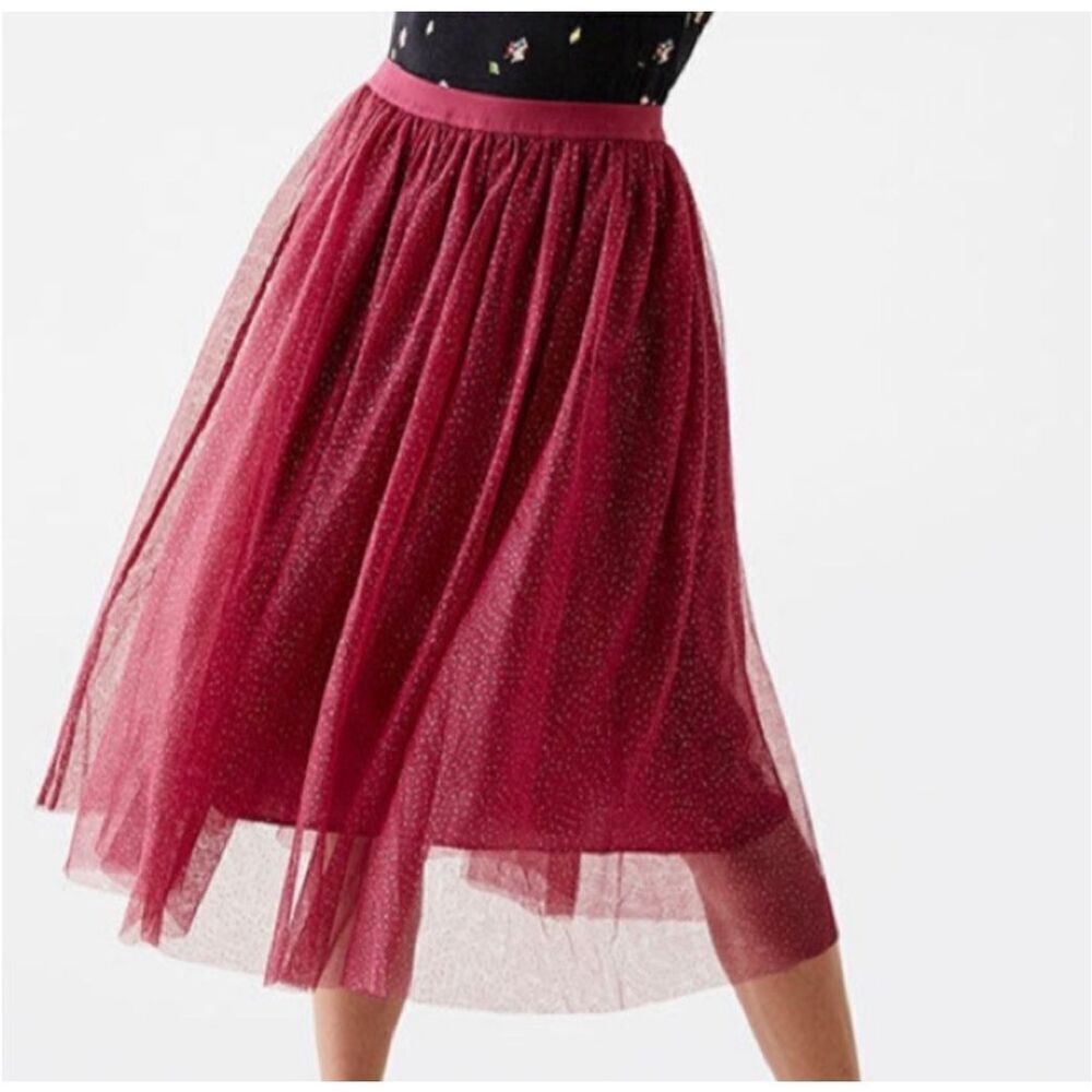 Matilda Jane Moments with You Sparkle City flowy boho M skirt